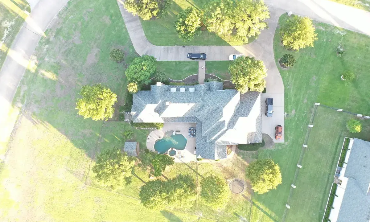 New shingle roof installation on a home in Diboll